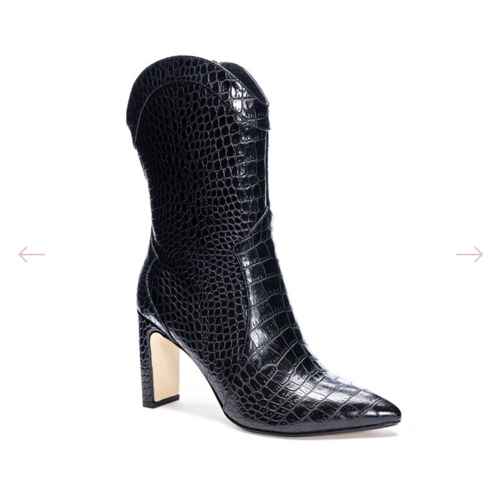Chinese Laundry Everly TF Croco Boot